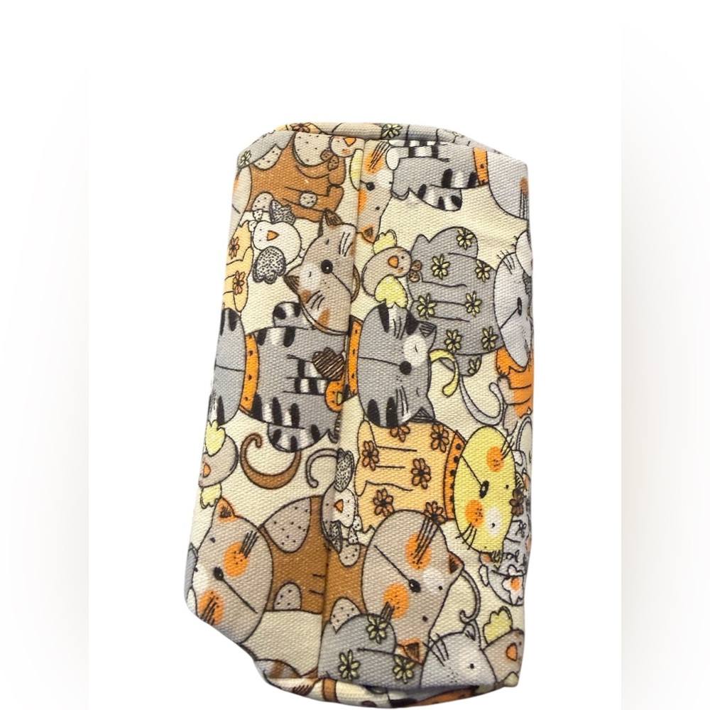 Cat Print Tote Bag - Multicolor - Picture 3 of 7